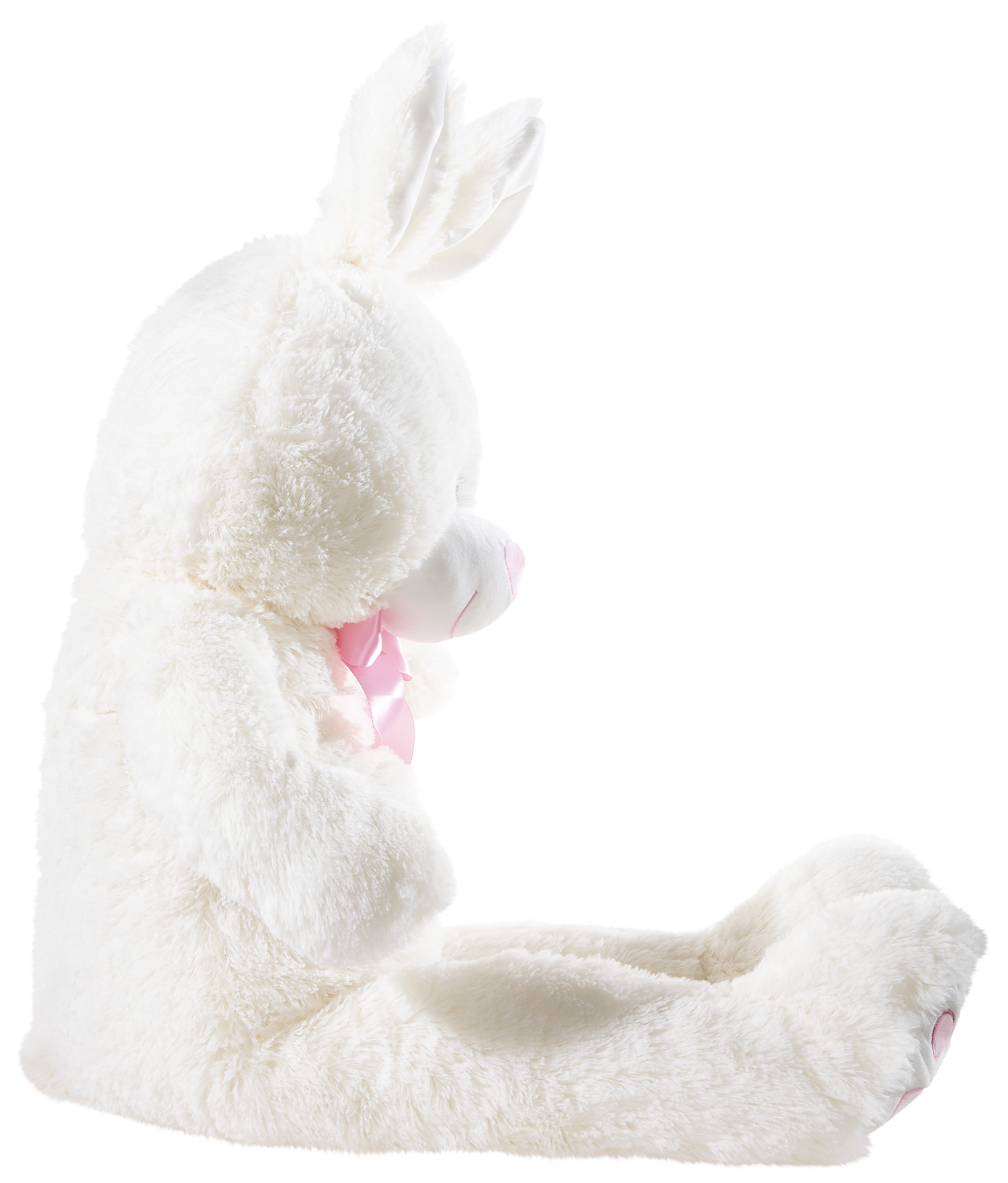 Hase creme mit Schleife 100cm