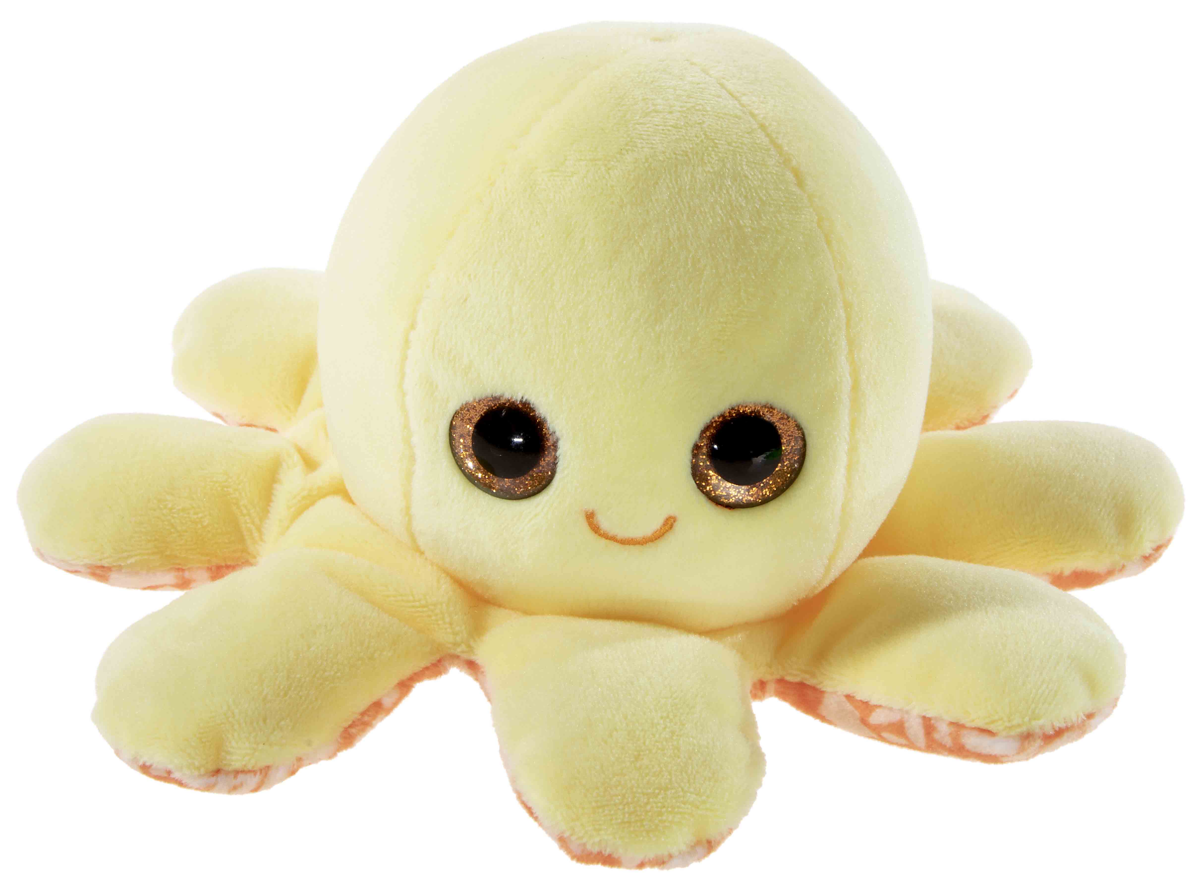 Oktopus gelb 18cm