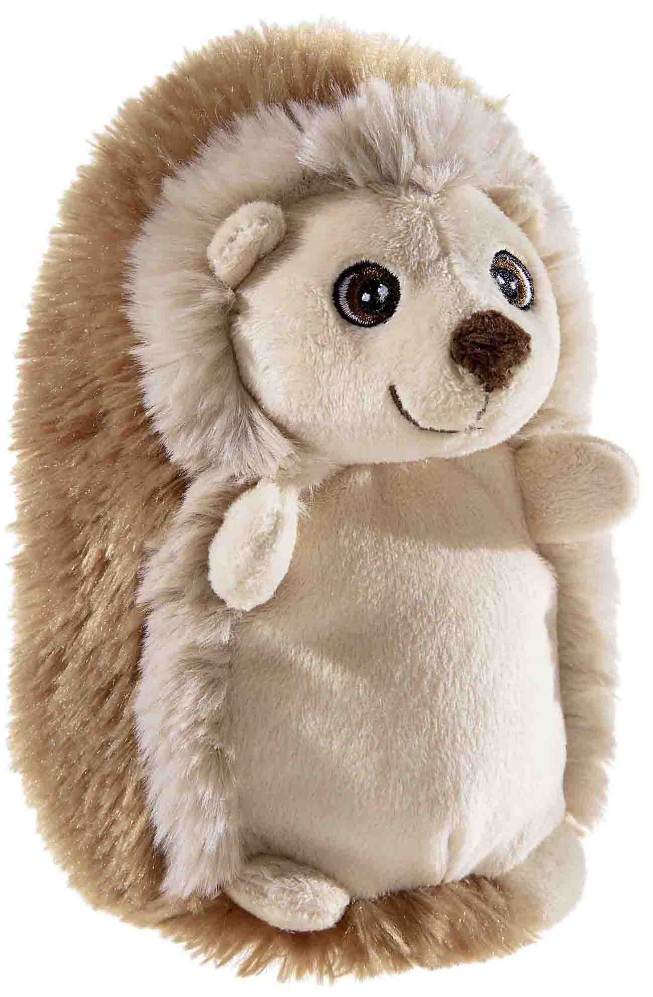 Heunec Igel 15cm - Plüschtier Igel in braun aus der Bottle 2 Buddy Serie
