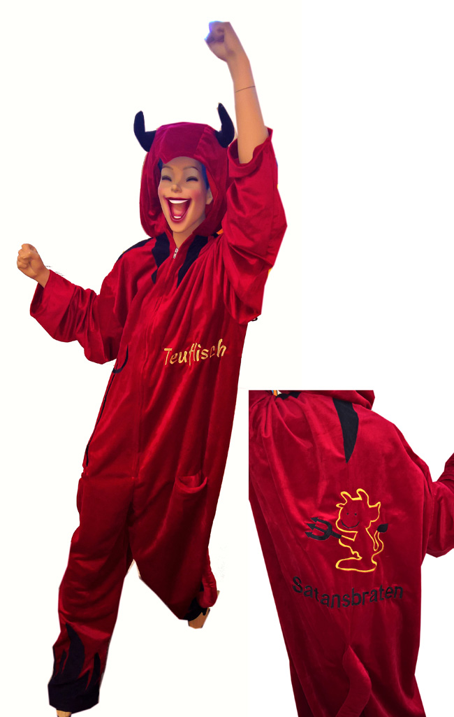 Heunec - das Teufel-Kostüm ist in der Farbe rot erhältlich