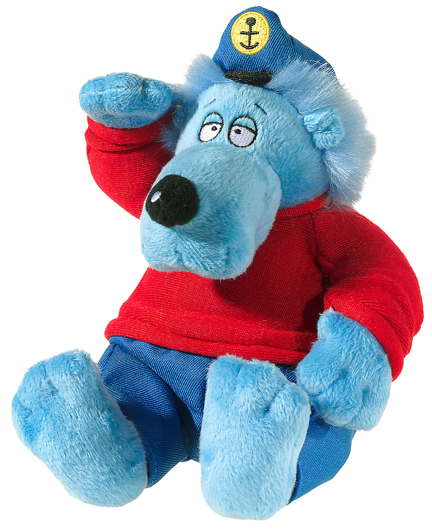 Heunec Käptn Blaubär, der Geschichtenerzähler, sitzend in kuscheligen 20cm
