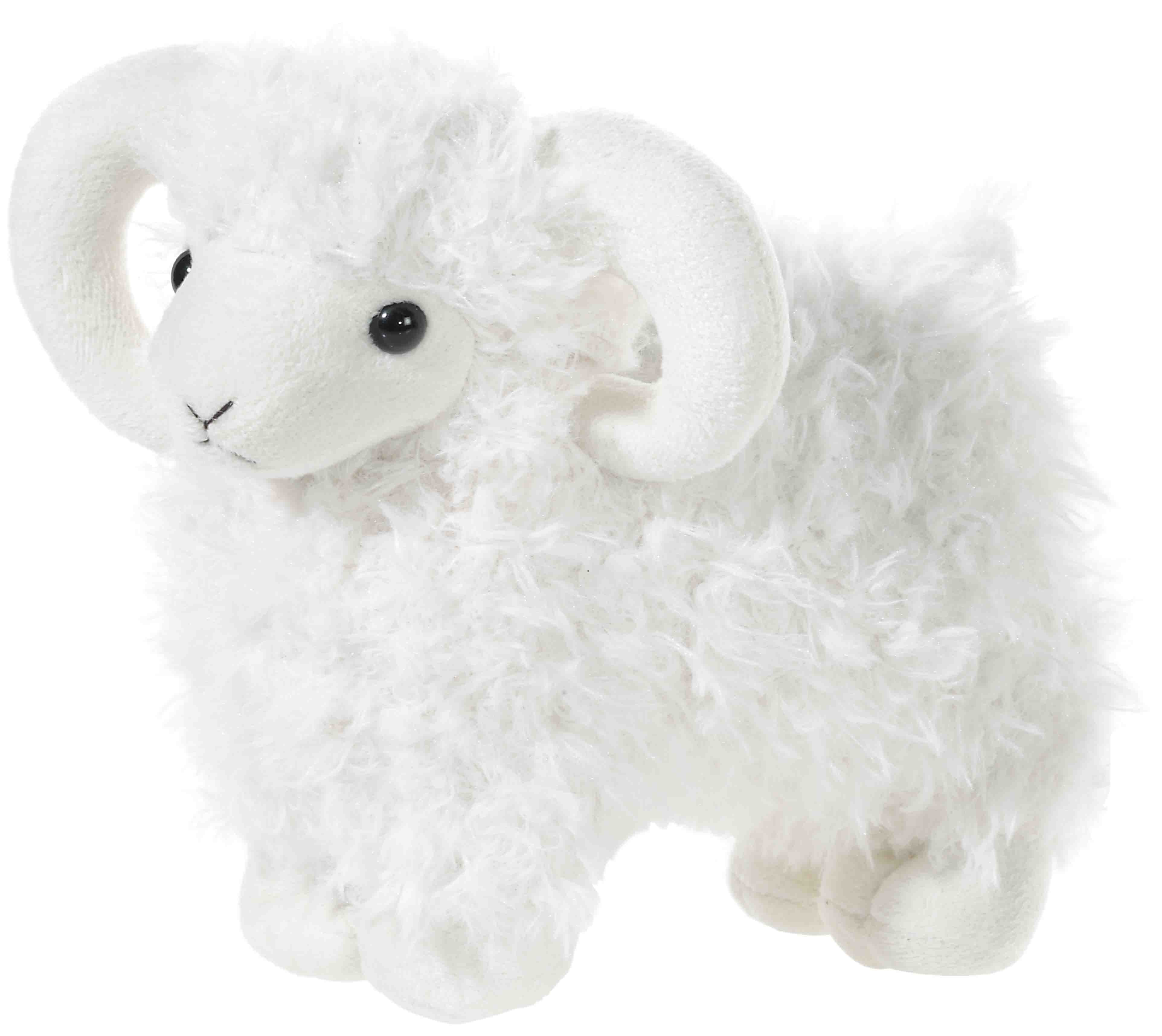 Heunec putziges, weißes Lamm stehend in 24cm Größe