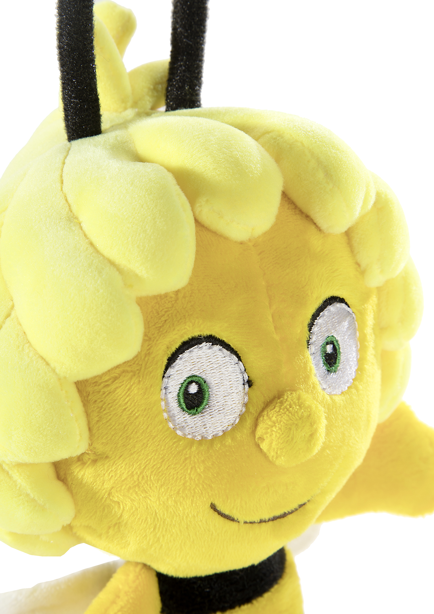 Biene Maja Plüschtier in 18cm Größe - Detailbild Kopf