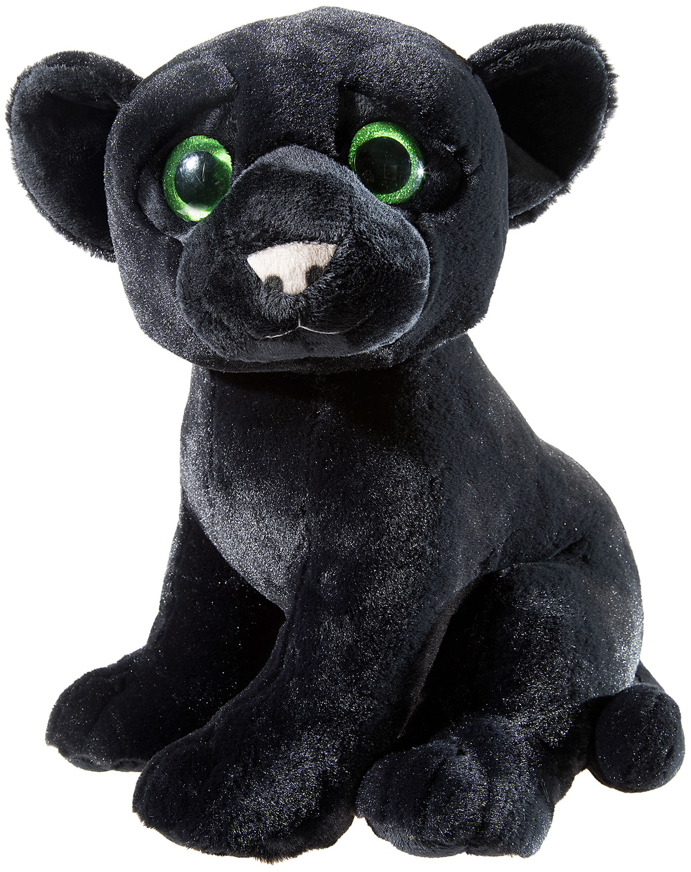 Heunec Panther 45 cm - Plüsch Panther sitzend in schwarz