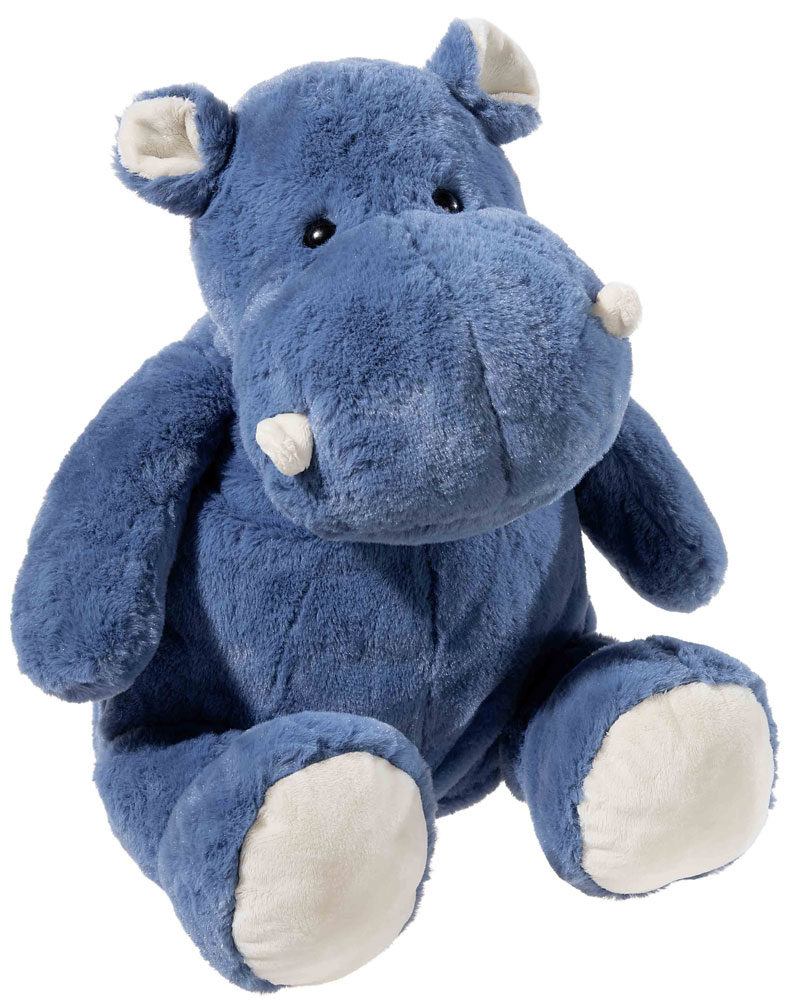 Heunec Hippo Nilpferd blau 60cm Größe